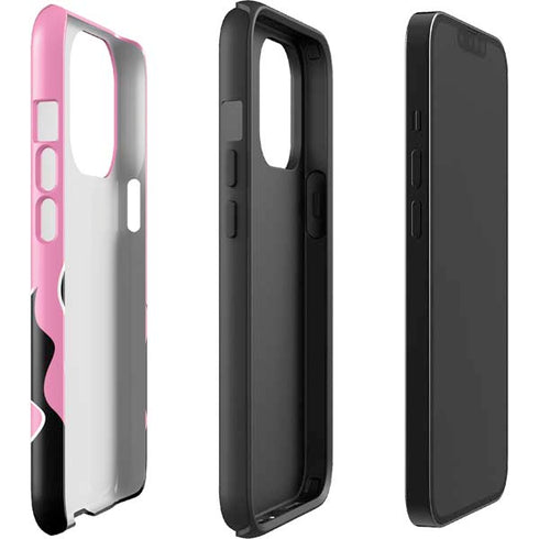 Pink Flames iPhone 15 Pro Impact Case